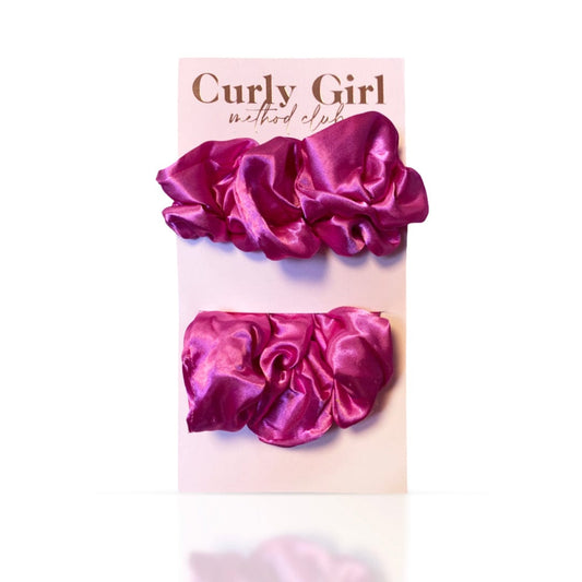 Curly Girl Satin Scrunchies (3 Pack)
