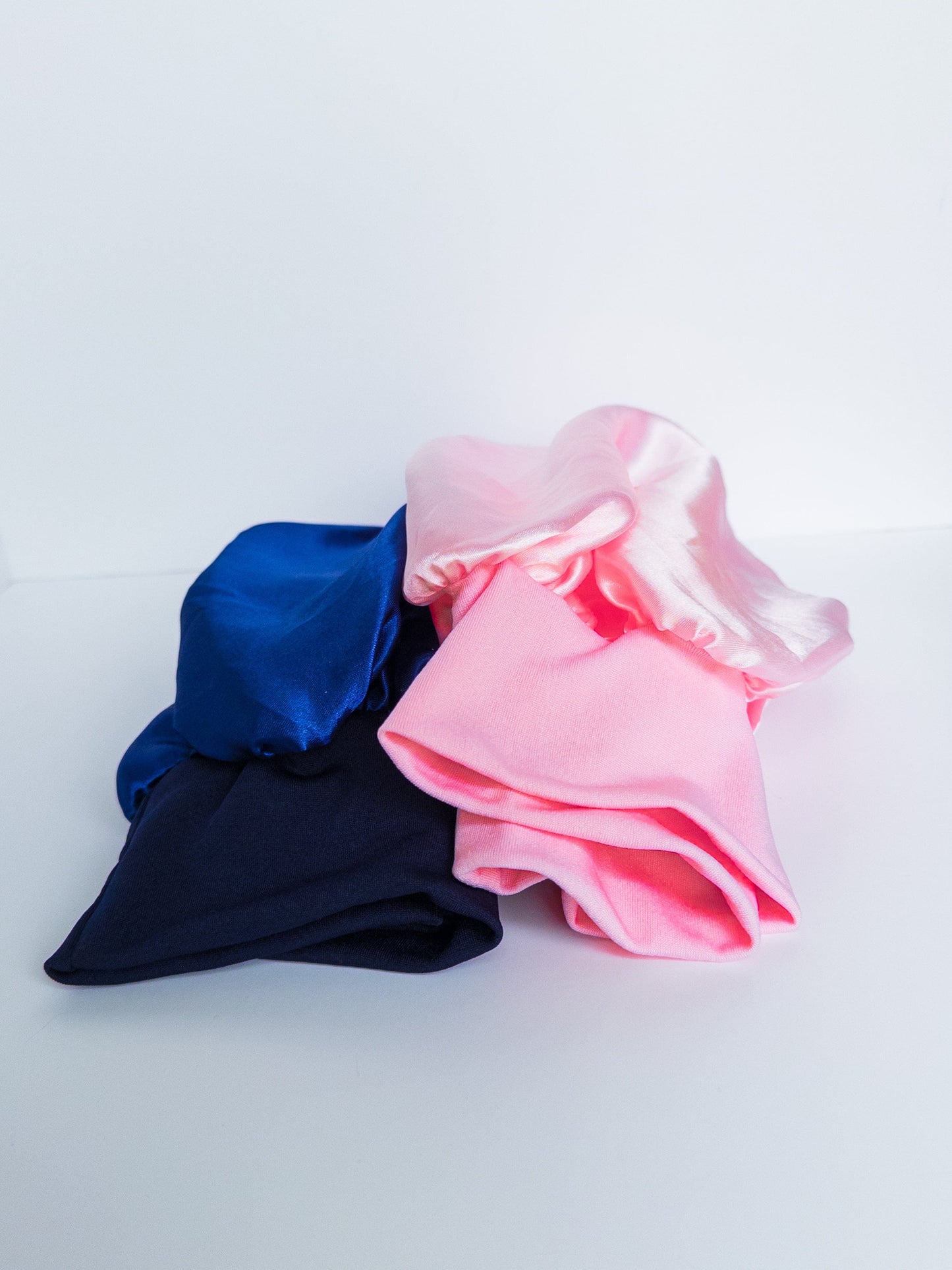 Curly Girl Satin Sleep Cap Wide Secure Head Band