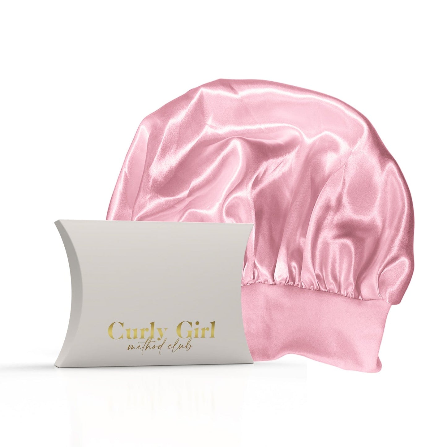 Curly Girl Satin Sleep Cap Wide Secure Head Band