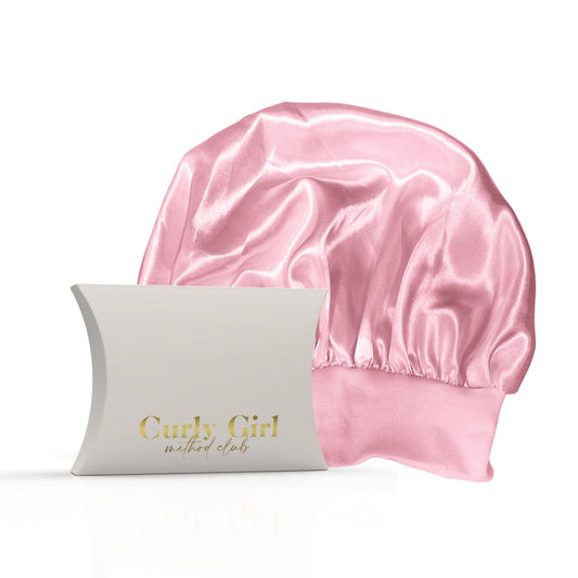 Curly Girl Satin Sleep Cap Wide Secure Head Band