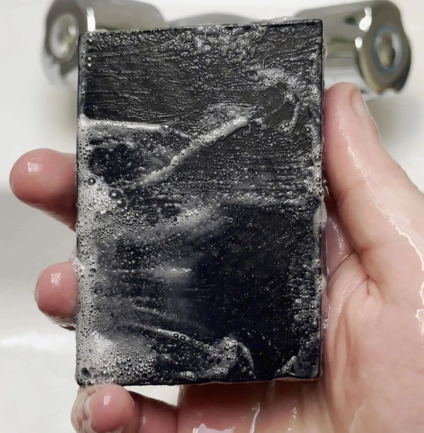 Hiltwood Tea Tree Lavender Dead Sea Mud & Pumice Natural Soap Bar (With Grit)