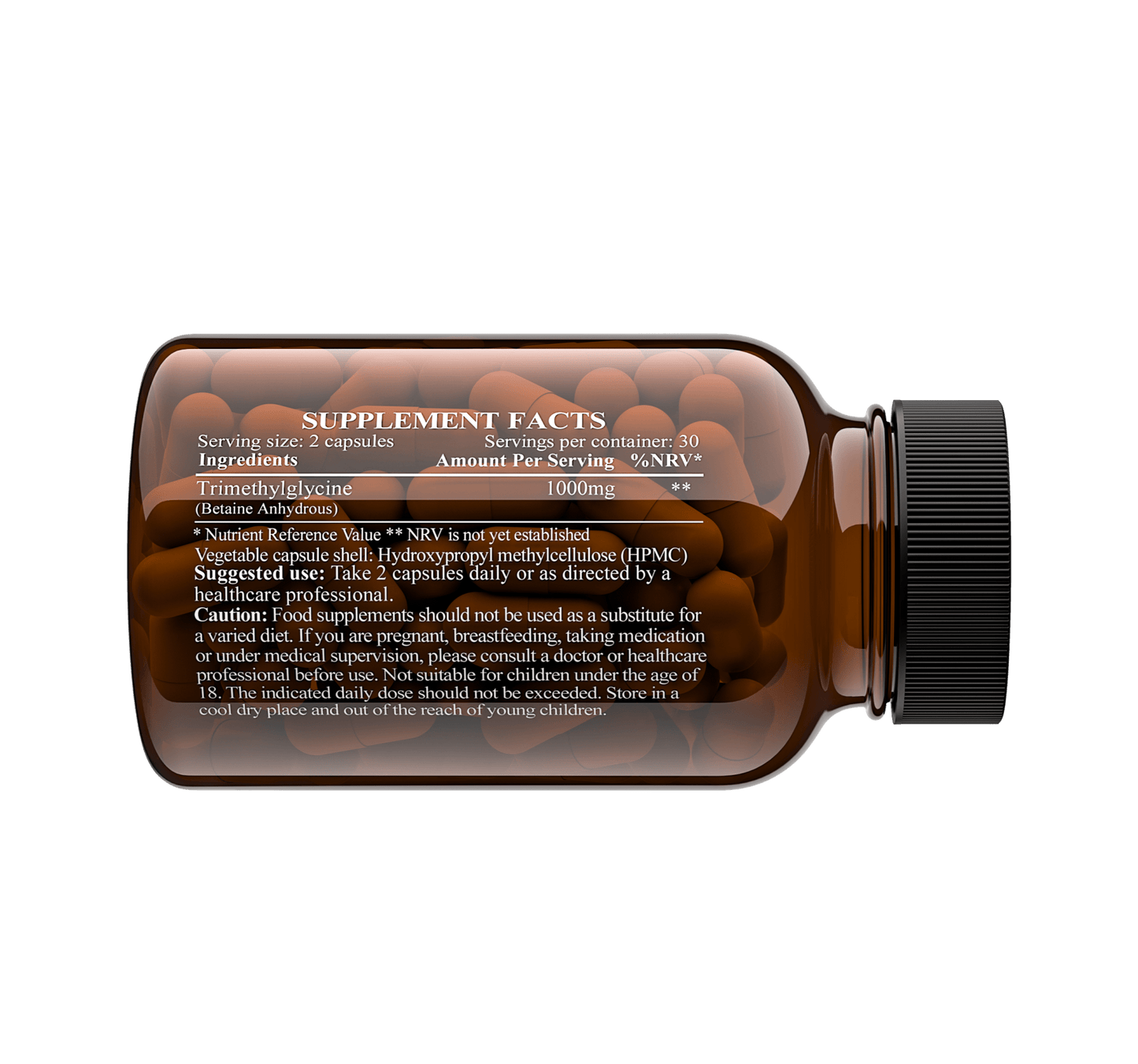 Charava UK - TMG 1000mg (Trimethylglycine)