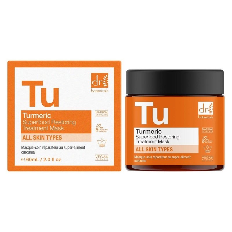 Dr Botanicals - Turmeric Superfood Restoring Treatment Mask 60ml