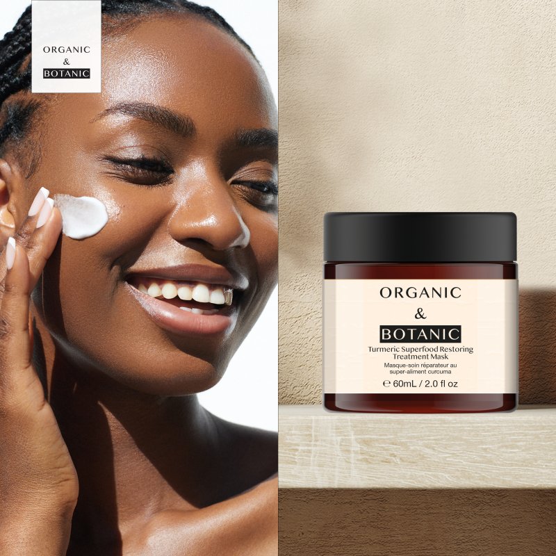 Dr Botanicals - Turmeric Superfood Restoring Treatment Mask 60ml