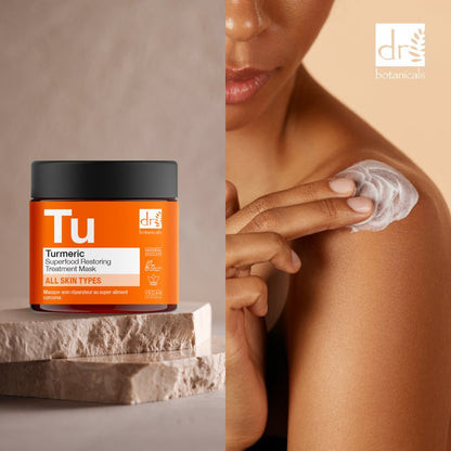 Dr Botanicals - Turmeric Superfood Restoring Treatment Mask 60ml