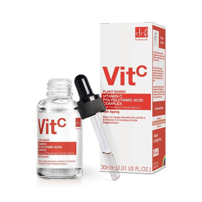 Dr Botanicals - Vitamin C 3% & Polyglutamic Acid Complex 1% & Brightening Facial Serum 30ml