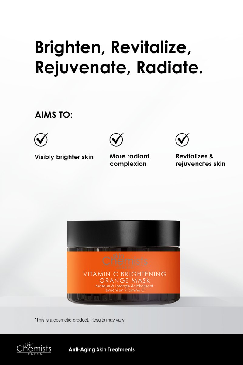 skinChemists Vitamin C Brightening Orange Mask 50ml