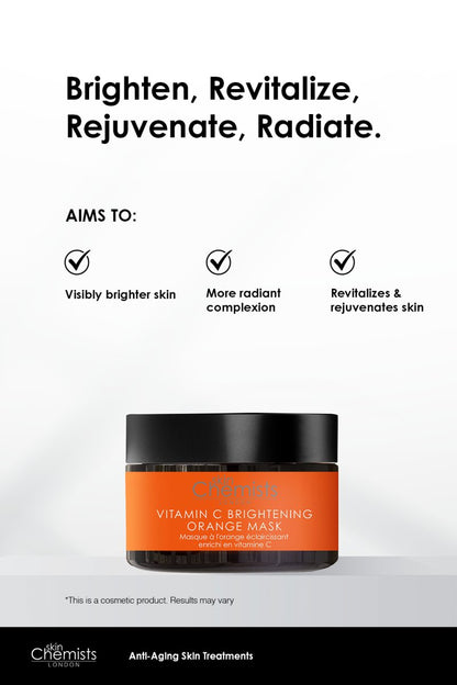 skinChemists Vitamin C Brightening Orange Mask 50ml