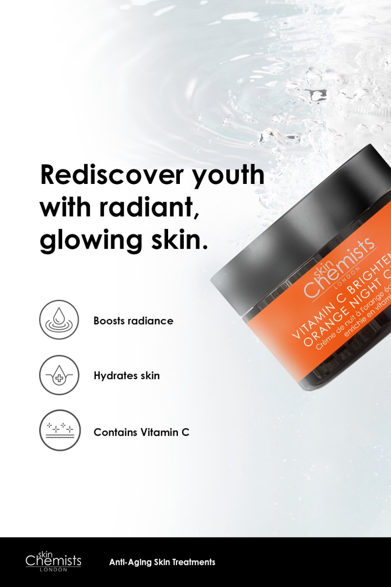 skinChemists Vitamin C Brightening Orange Night Cream 50ml
