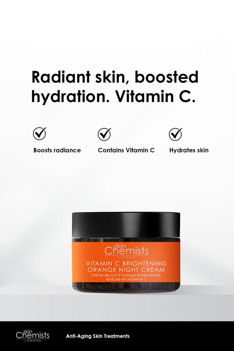 skinChemists Vitamin C Brightening Orange Night Cream 50ml