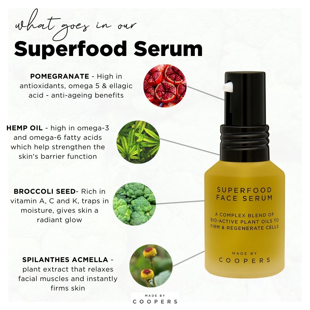 Made by Coopers Superfood Face Firming Serum