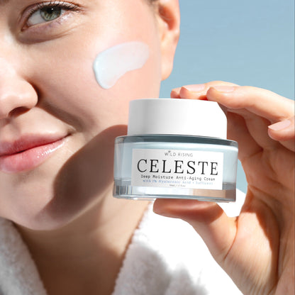 Wild Rising Skincare - Celeste - Deep Moisture 1% Hyaluronic Acid Cream