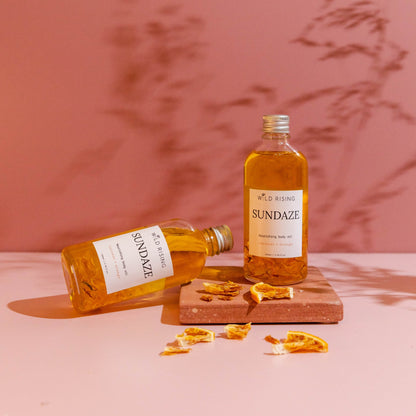 Wild Rising Skincare - Sundaze - Coconut and Orange Body Oil