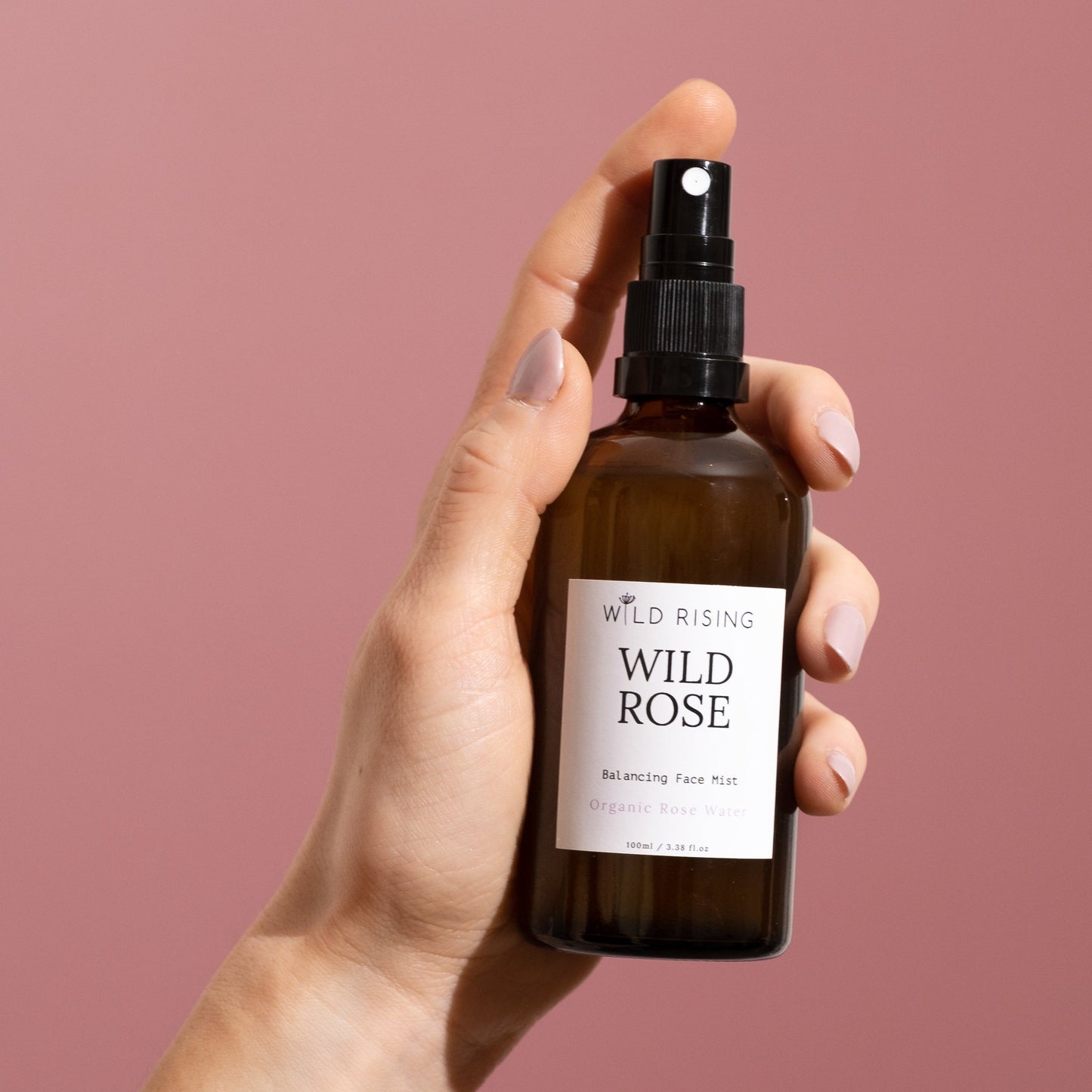 Wild Rising Skincare - Wild Rose - Organic Rose Water Facial Toner