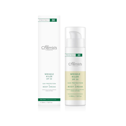 skinChemists Wrinkle Killer Sun Protection Body Cream SPF 30 200ml