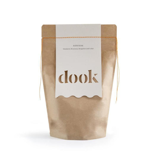 Dook Bath Soak - Mandarin, Bergamot, Rosemary & Cedar Bath Salts - Tins and Bags - Buy at Counter Culture Store